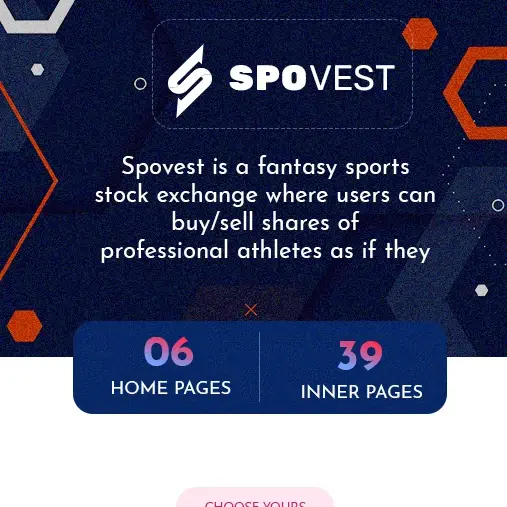 Spovest Fantasy Sports HTML Theme